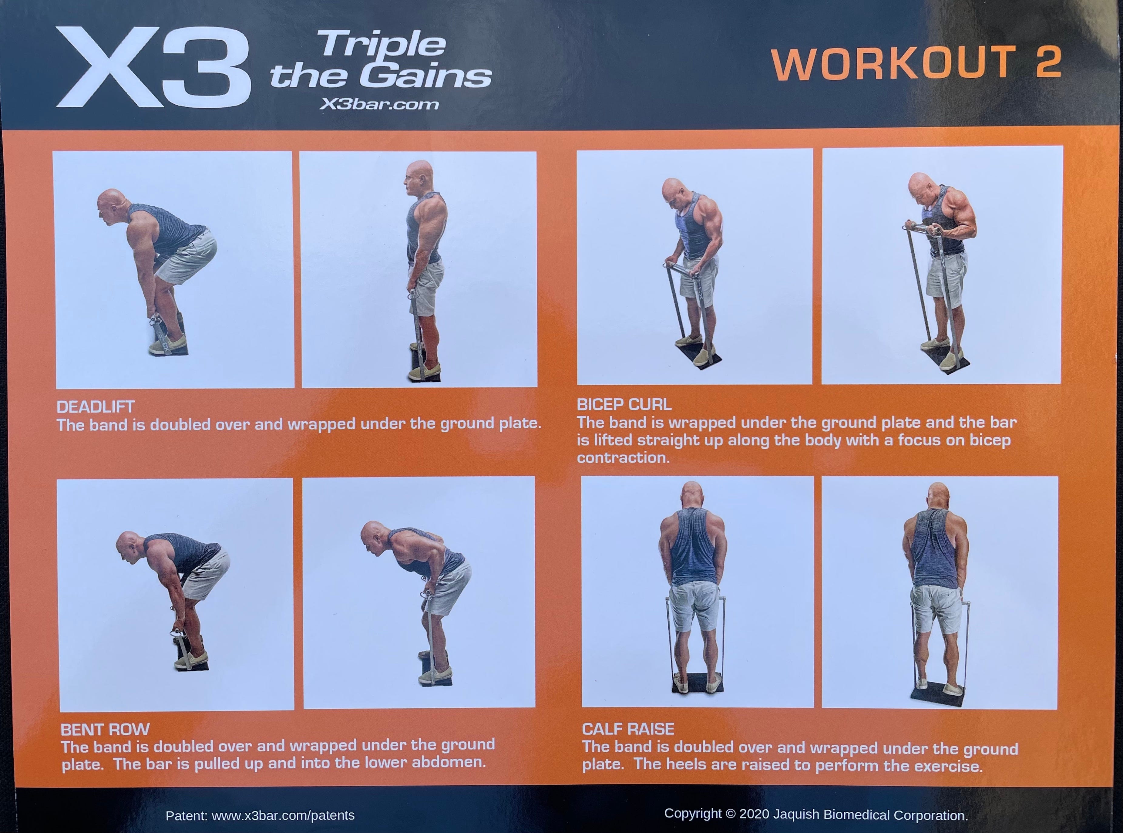 X3bar workouts outlet