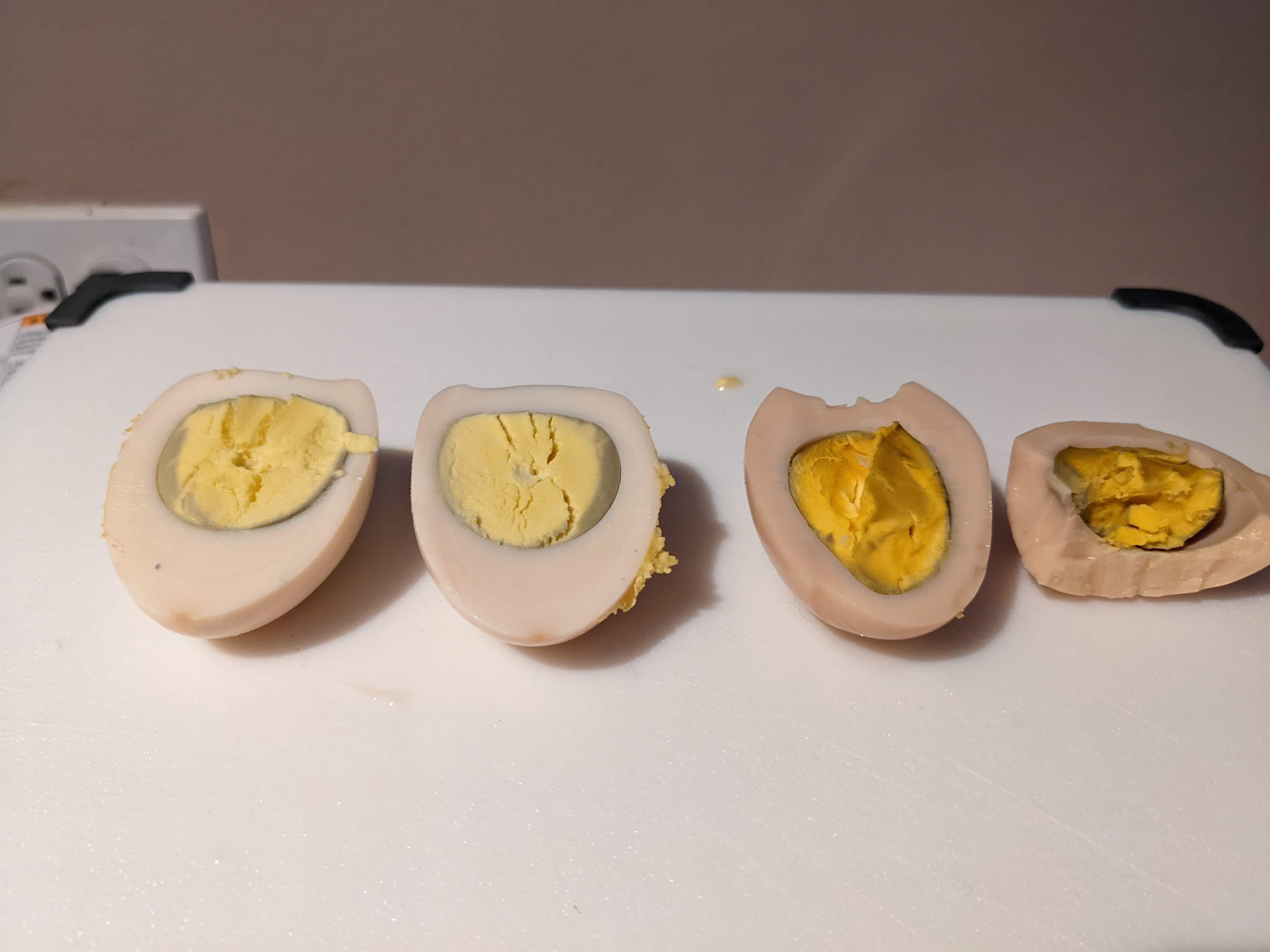Overcooked eggs clearance
