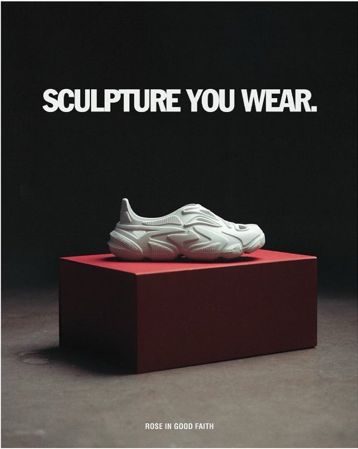The Sneakers Made of Unused Sex Toys