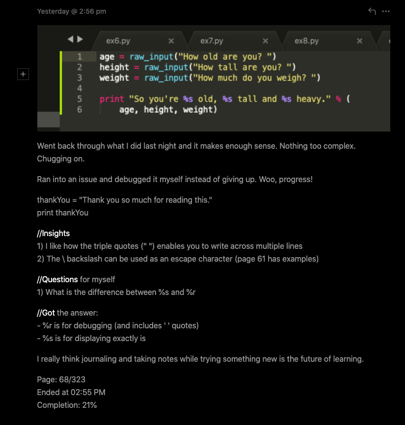 Learning new things - by Cullin McGrath - Thinking Loud