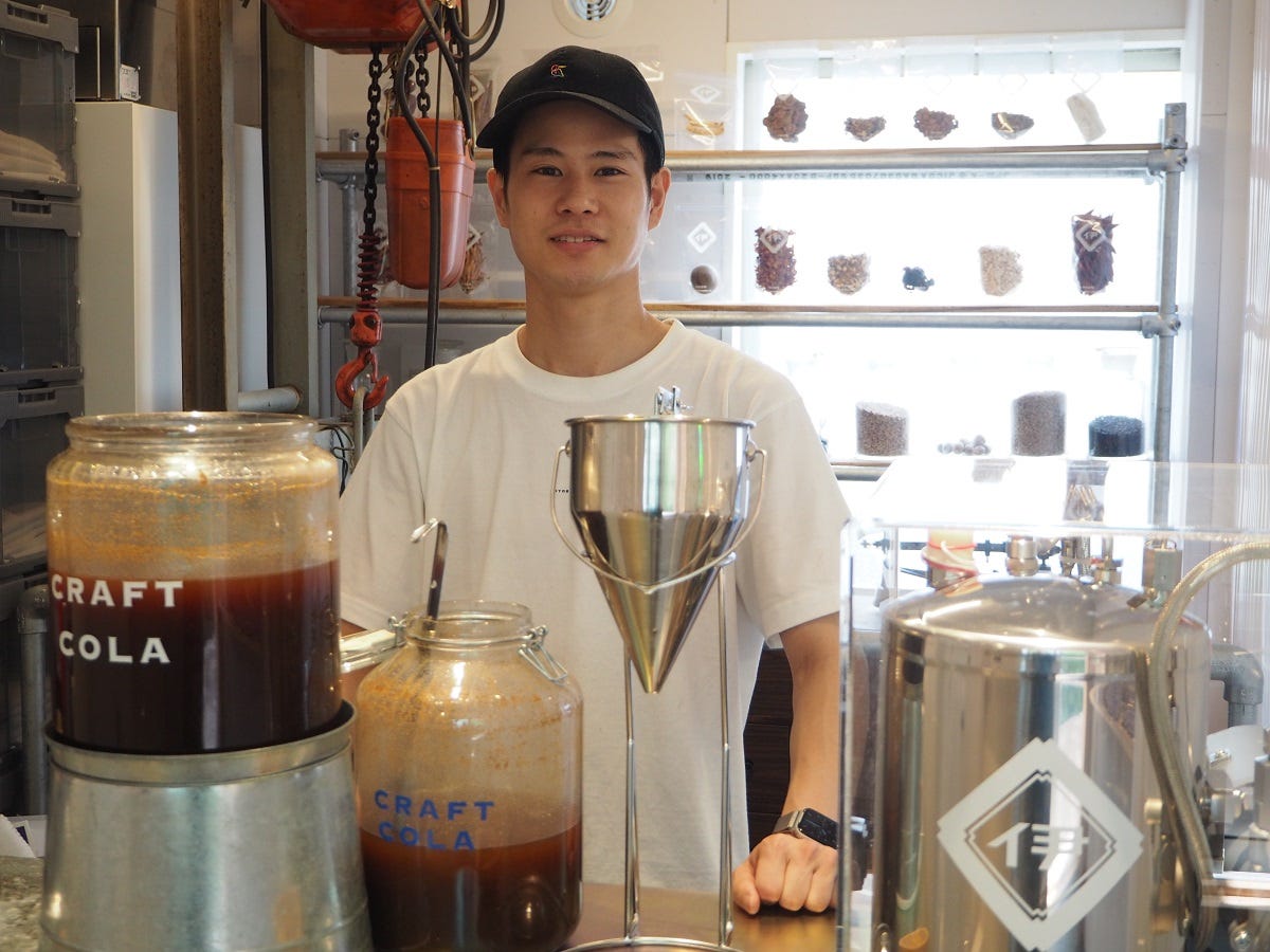 A Japanese craft cola maker aims for the global market.