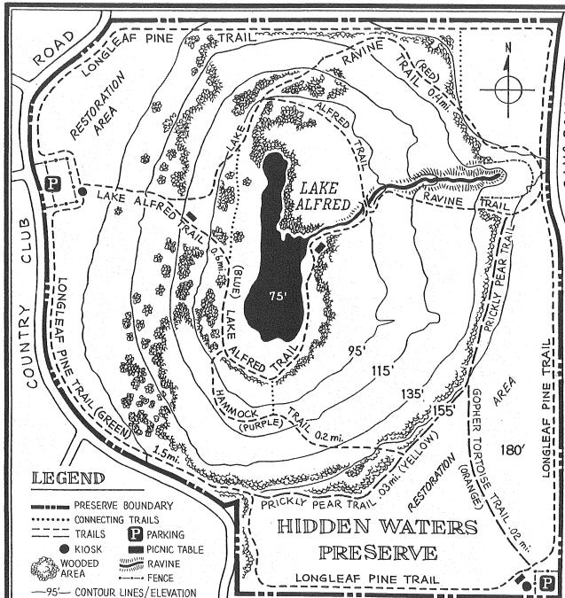 Review of Hiking at Hidden Waters Preserve