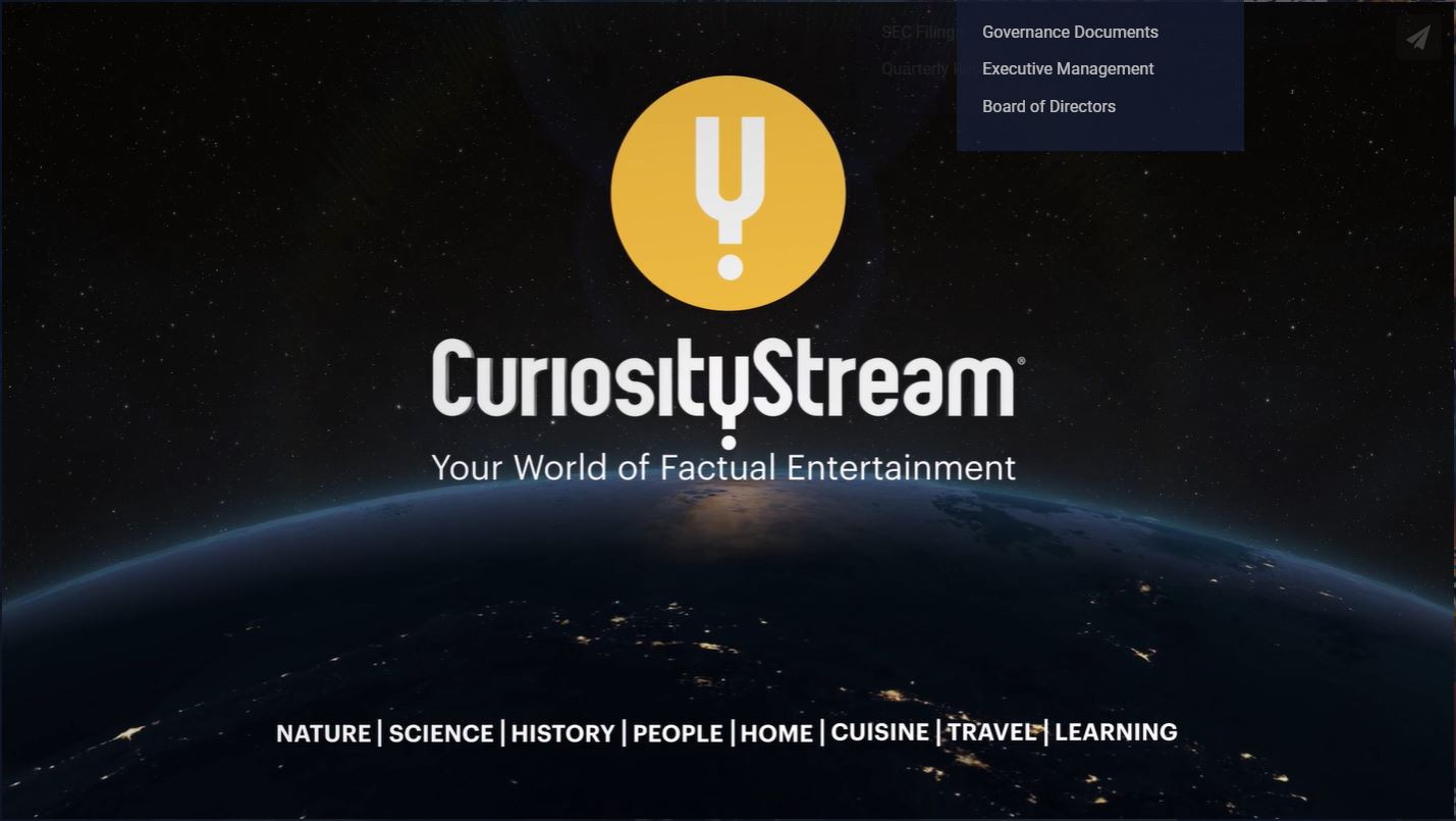 Curiosity Stream Overview Innovestor Deep Dives