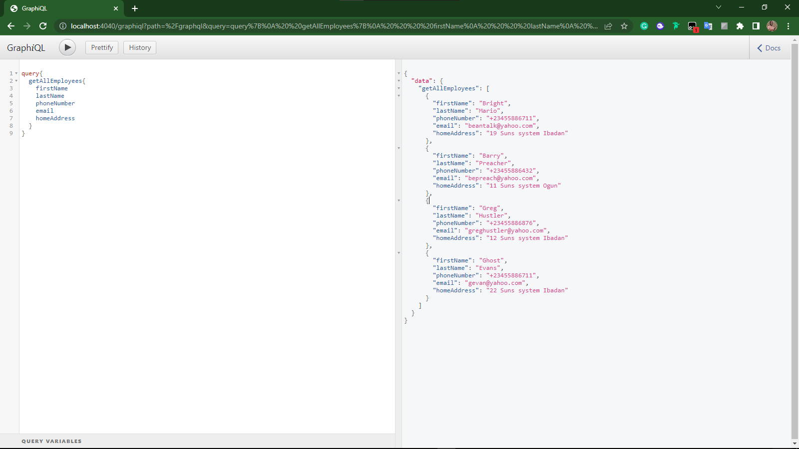 Setting up GraphQL with spring boot - by David Hero