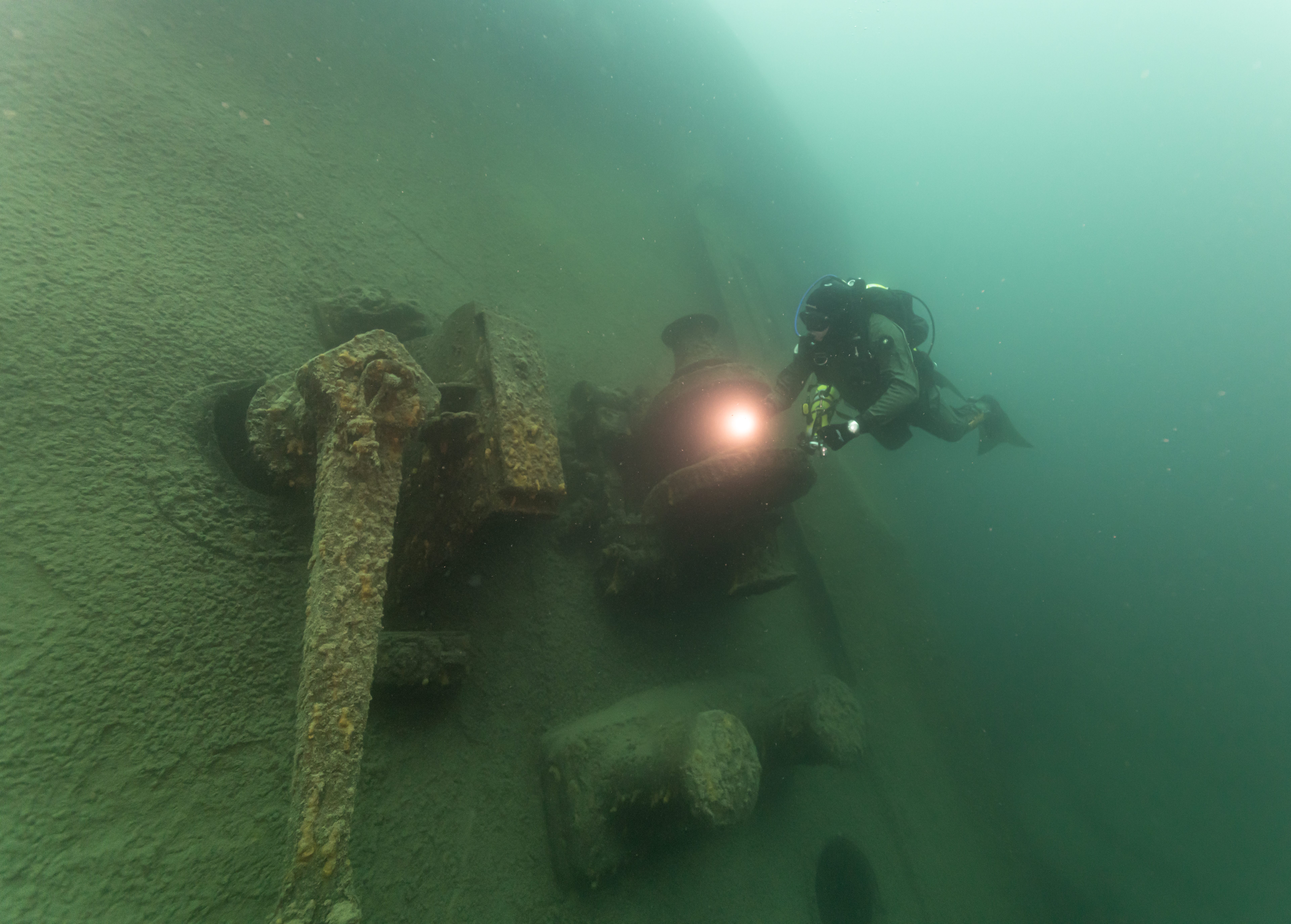 Backyard shipwreck by Jason Heaton SWIMPRUF