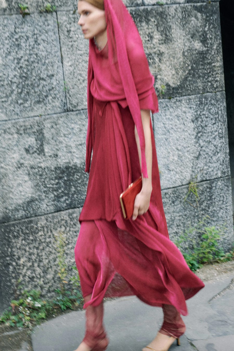 Marc jacobs hot pink coat clearance