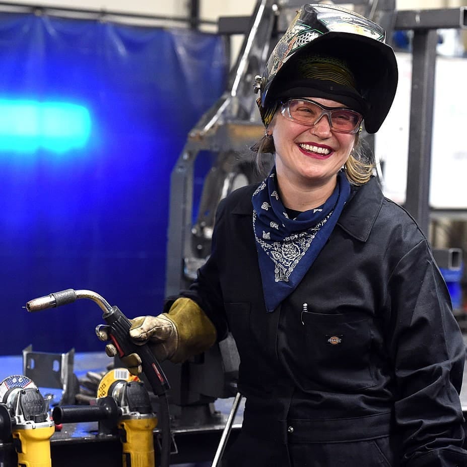 Female welders hotsell
