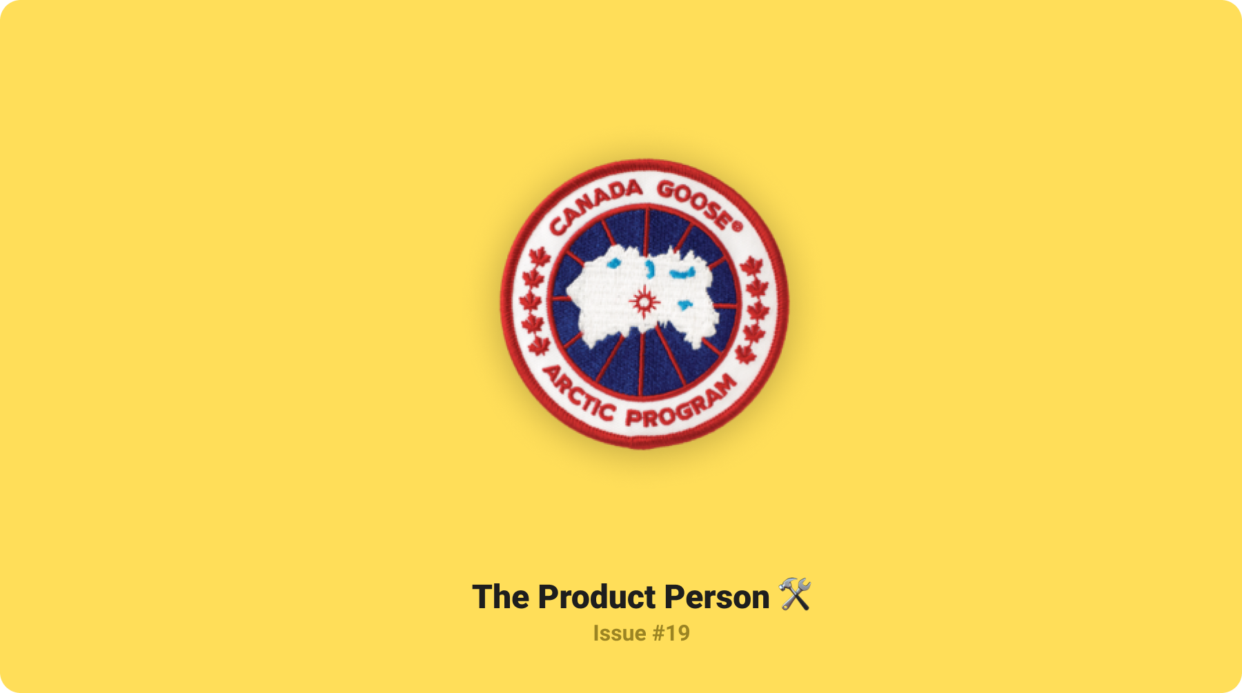 The Product Person 19 Canada Goose by Anthony Dik