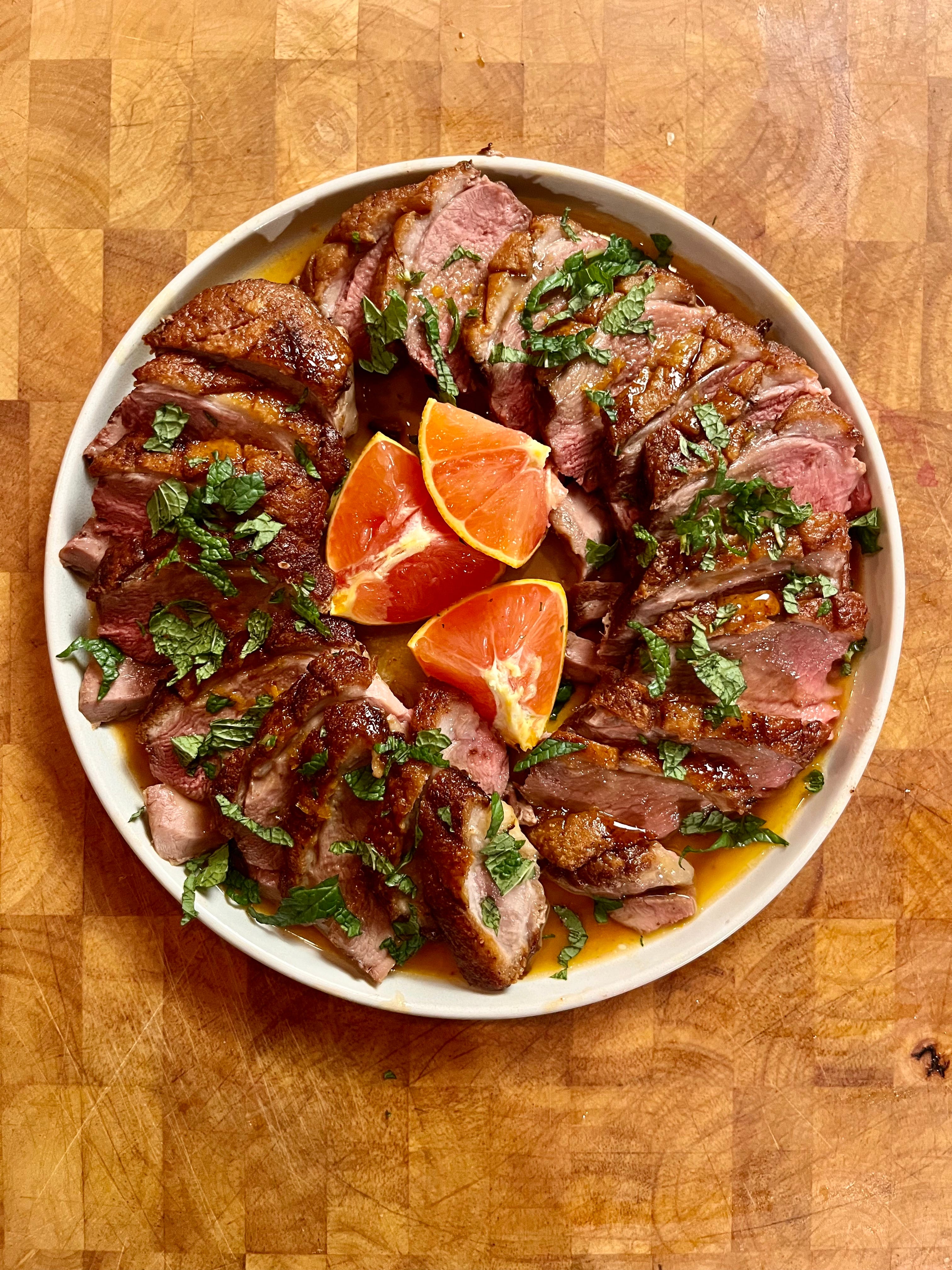 Magret De Canard A L Orange Cyril Lignacnull