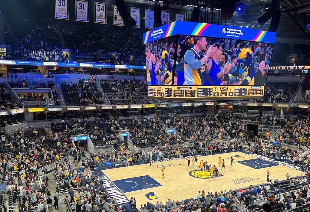 Pacers game hotsell
