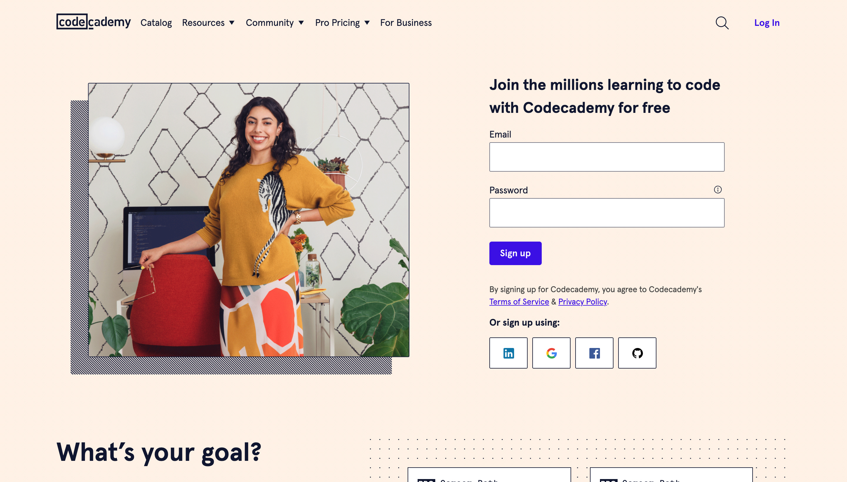 How Would We Personalize the Course Catalog Page on Codecademy