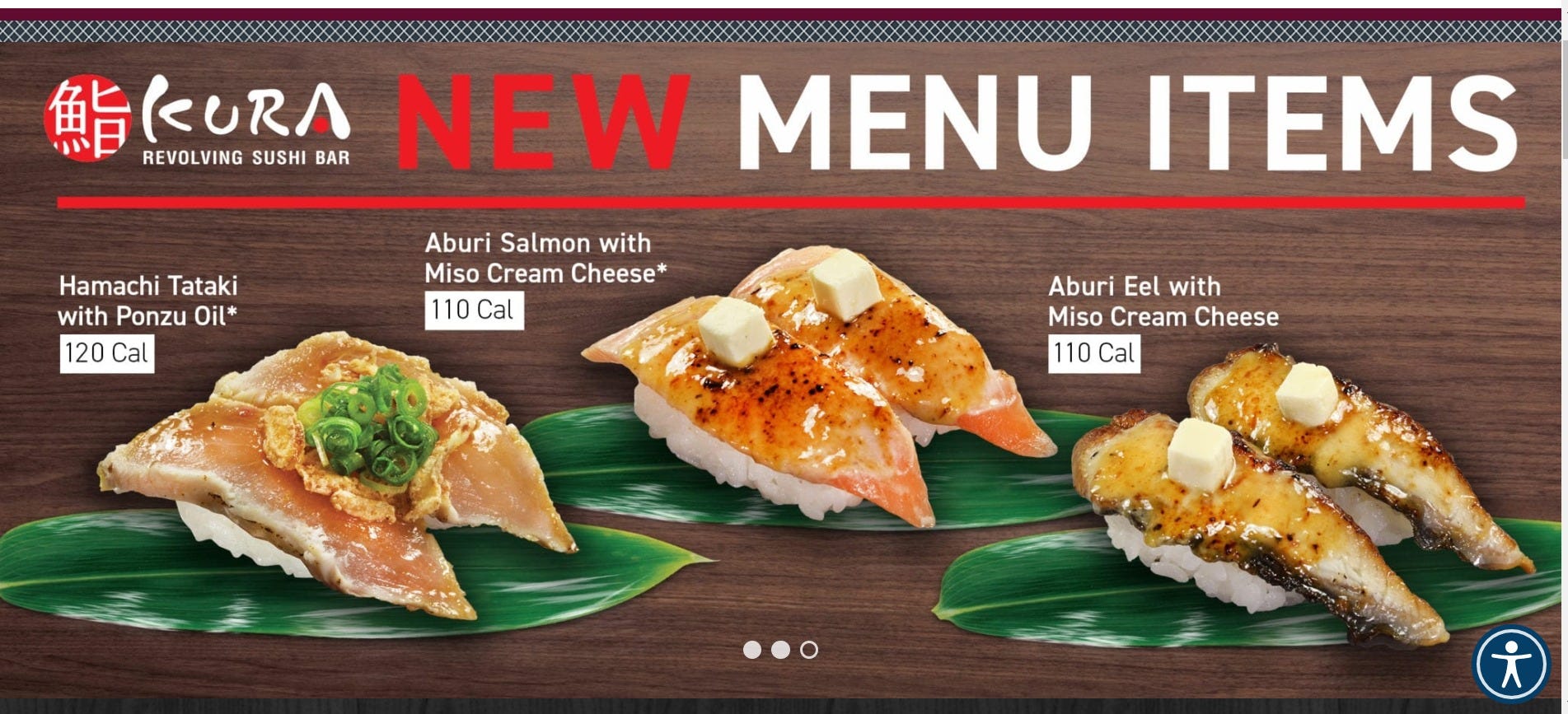 Kura revolving sushi bar menu sales