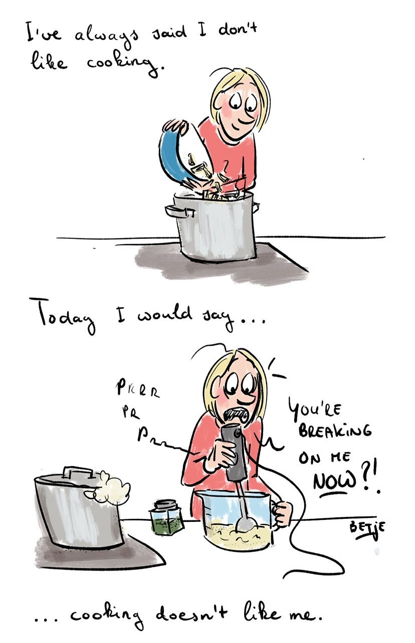 Comic Cook Cooking - Betje’s Comics