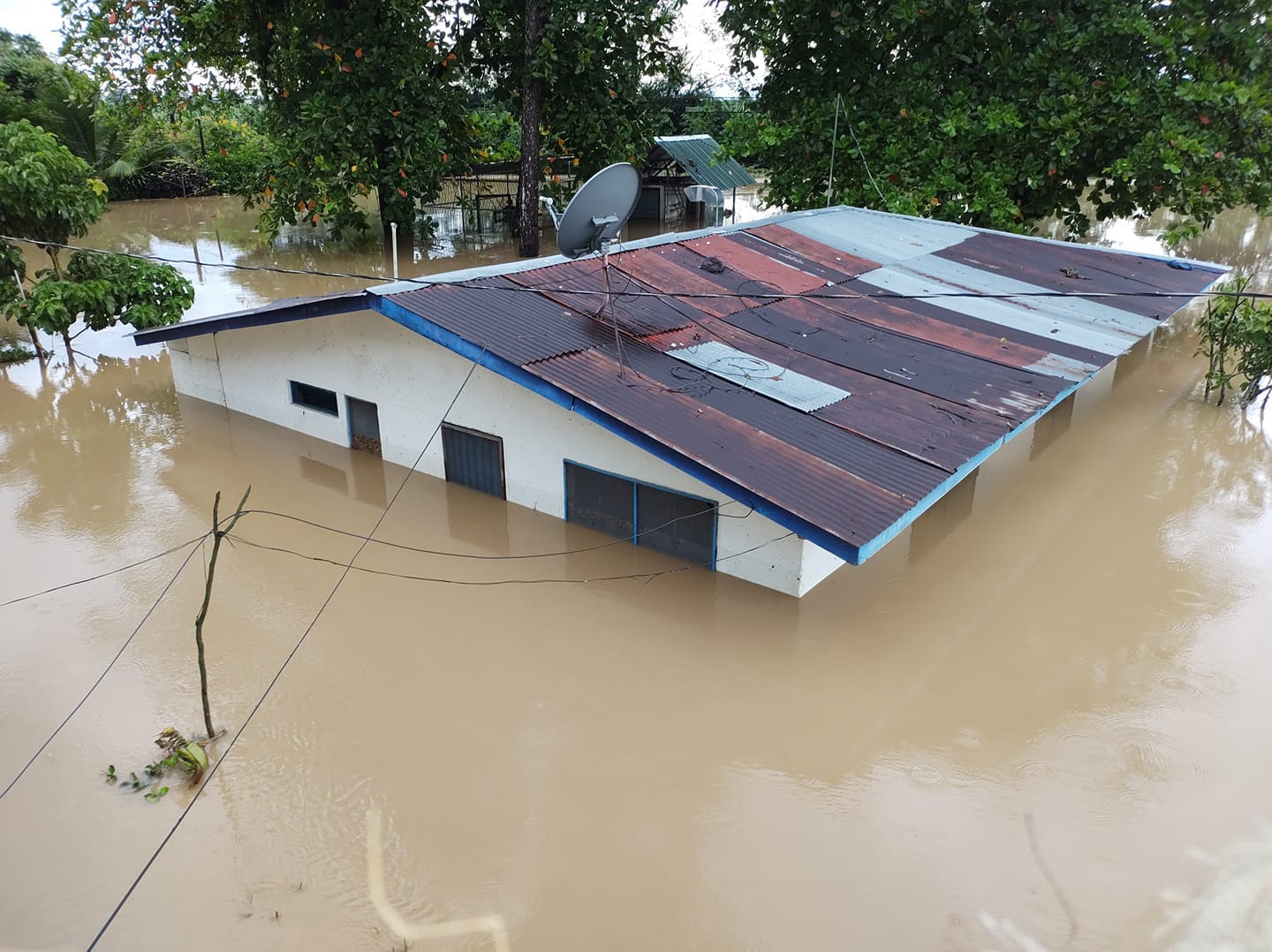 Emergency response in Costa Rica due to flooding, landslides