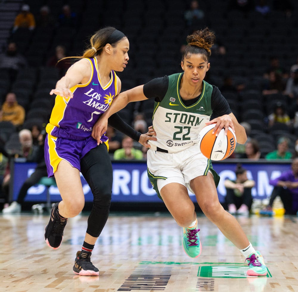 Evina Westbrook Feels at Home with the Storm