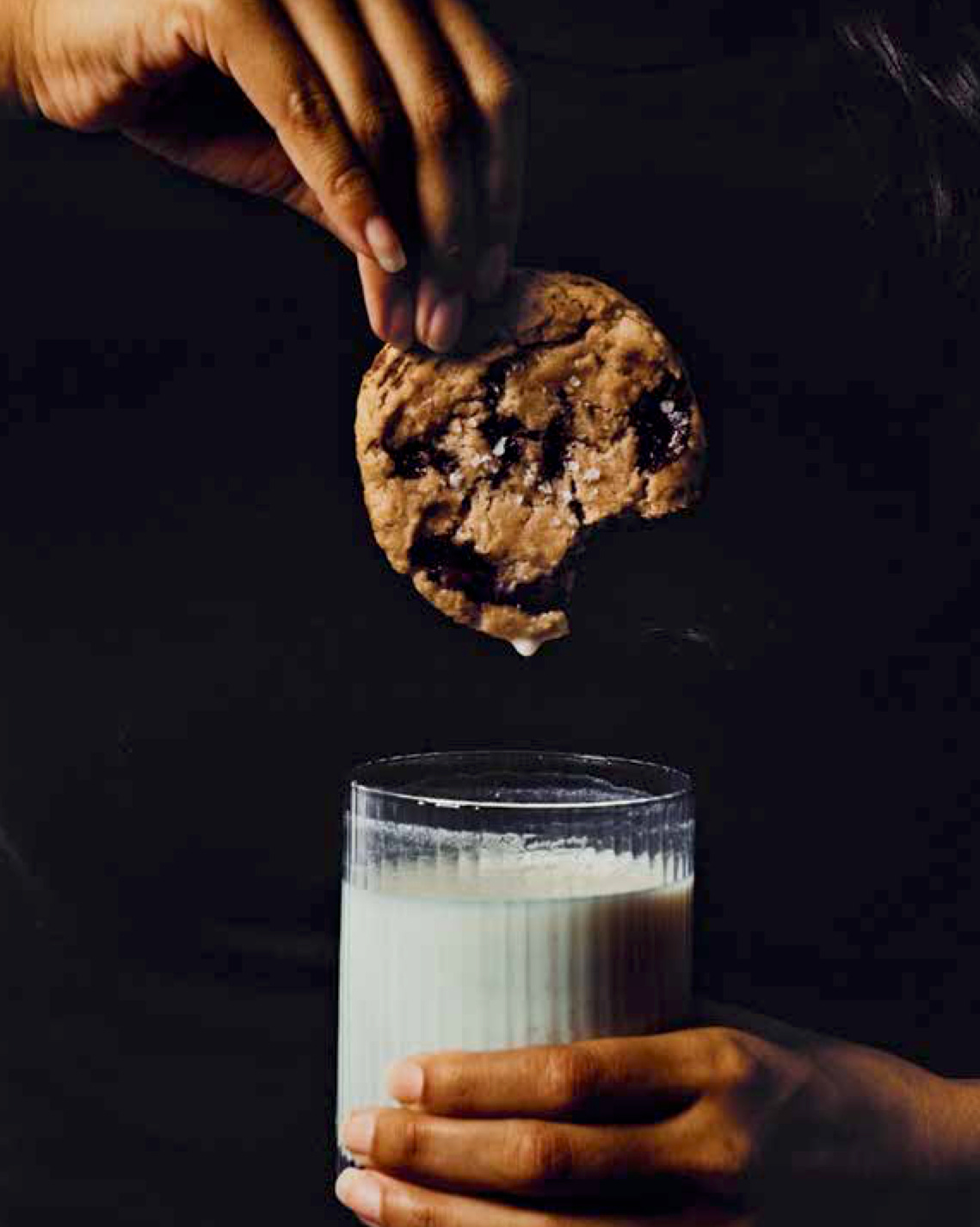 Willa Jean Chocolate Chip Cookies with Vanilla Milk by Kelly Fields