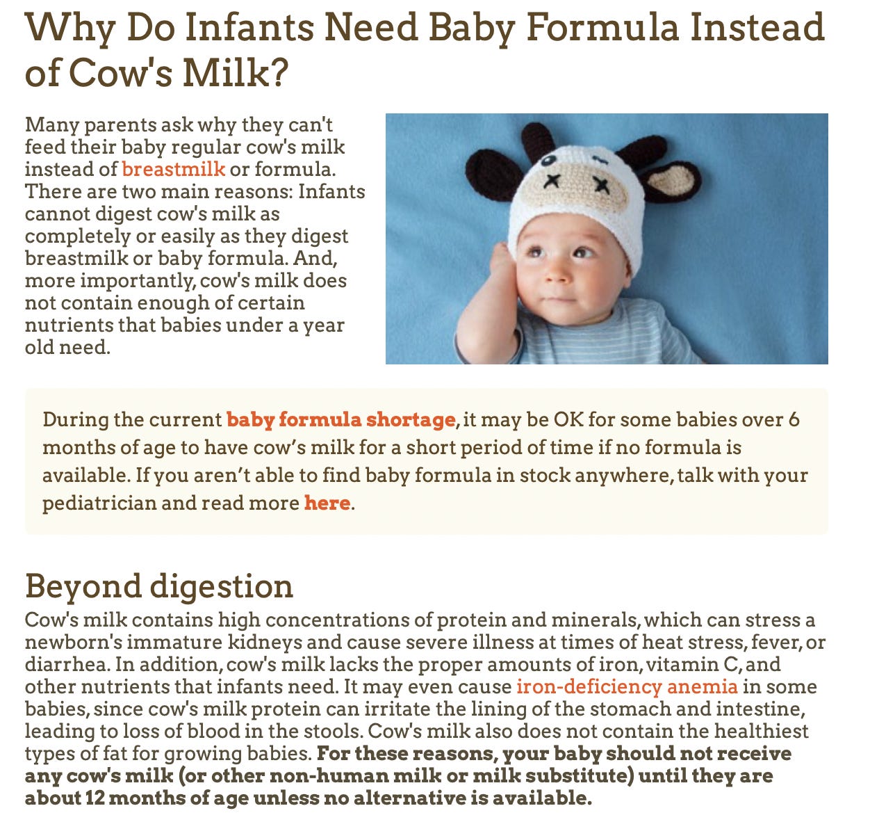 Baby formula how much to give online
