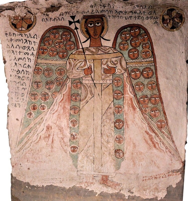 African paintings, Manuscript illuminations and miniatures; a visual ...