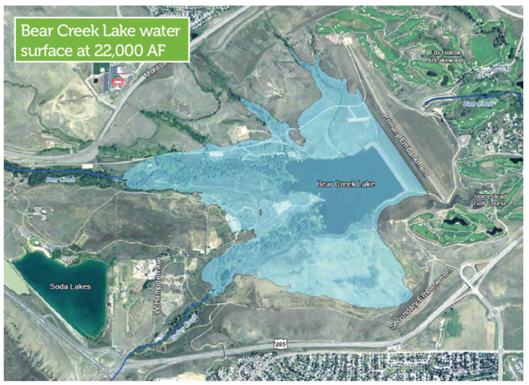 Bear Creek Lake Park Could be Flooded to Fill Colorado's Water Needs