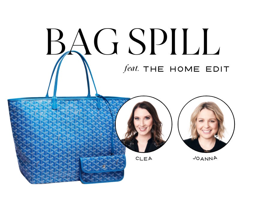 Home edit purse discount storage
