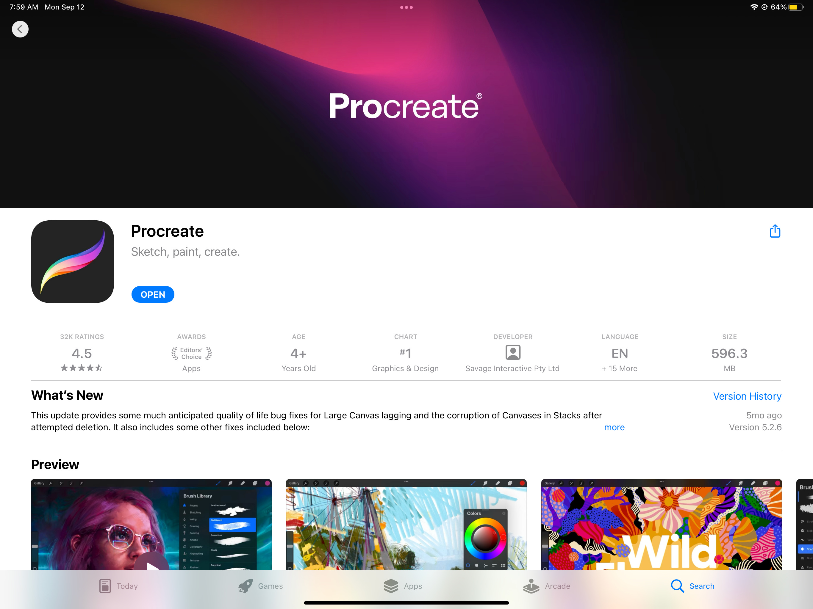 A NonArtist's Review of Procreate by Adi Overoptimize