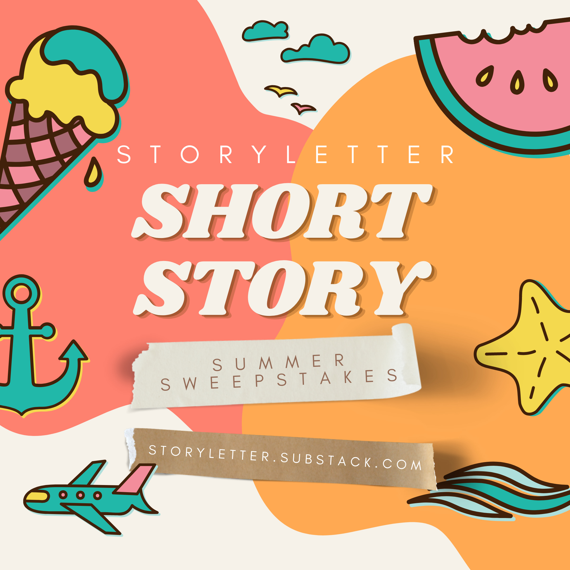 S6 Storyletter Substack Short Story Summer Sweepstakes
