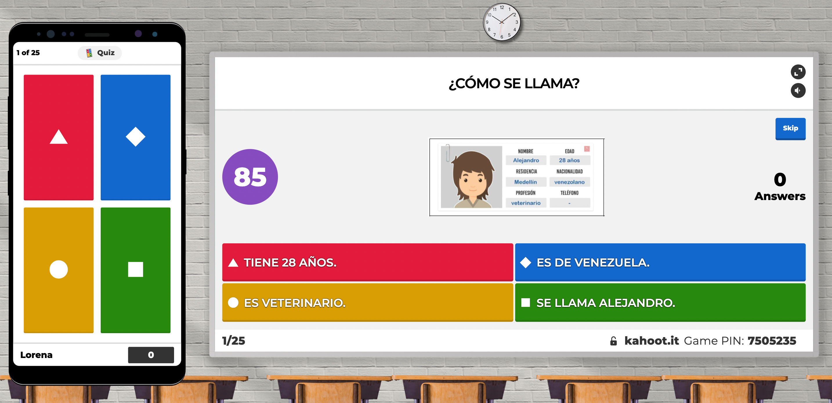 Juegos Kahoot Spanish with Lorena’s Newsletter
