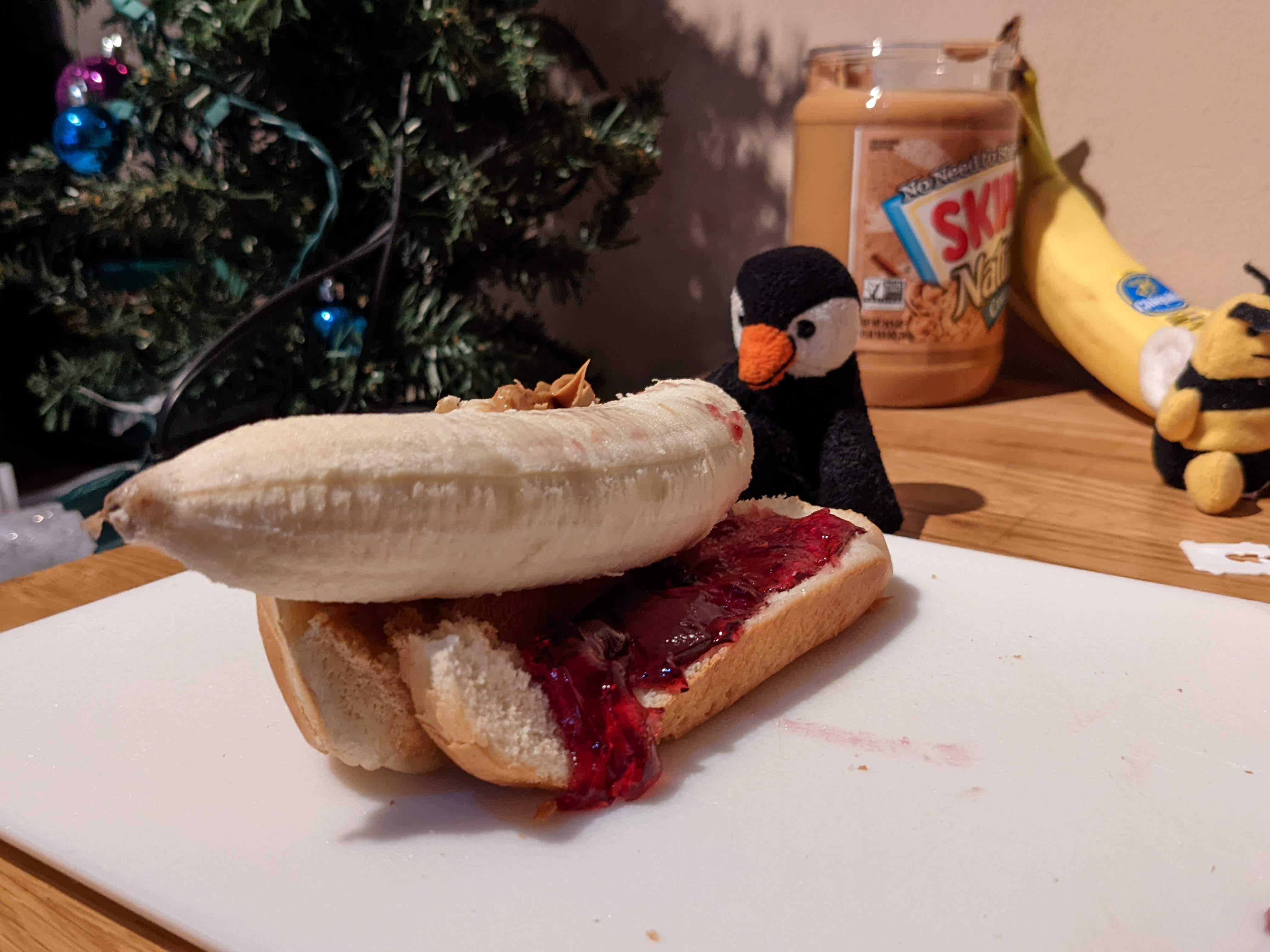 My dog ate a peanut butter and jelly sandwich store