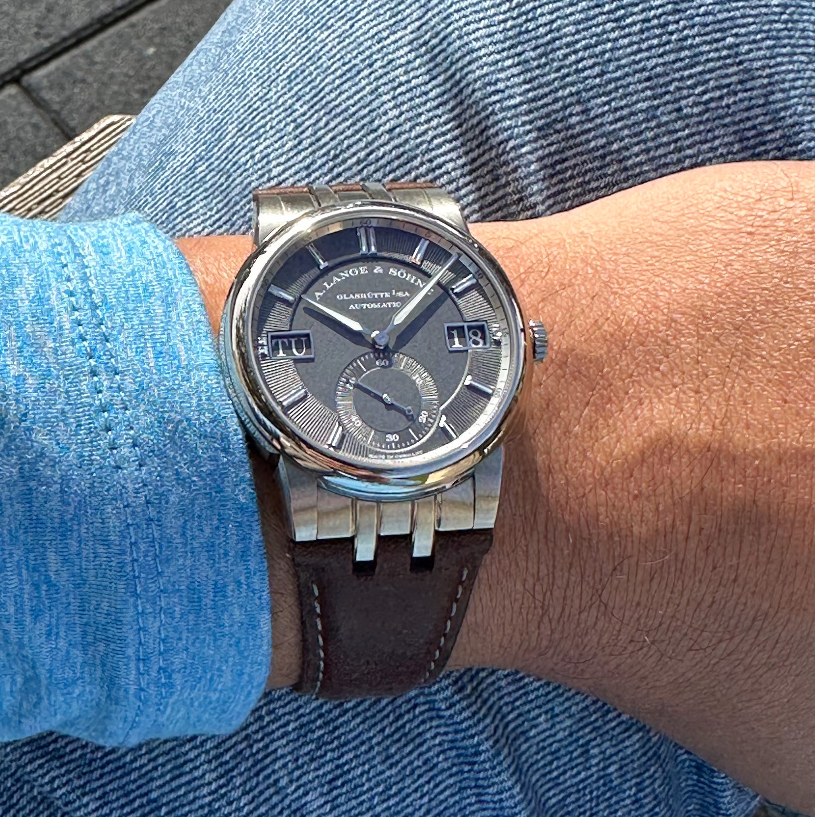 Lange odysseus rubber 2025 strap