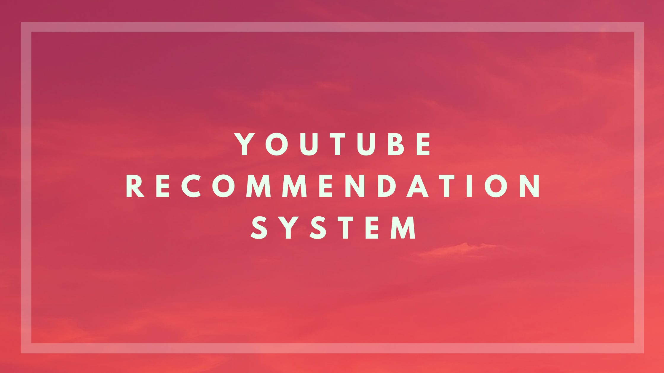 Youtube System The Creator Eye