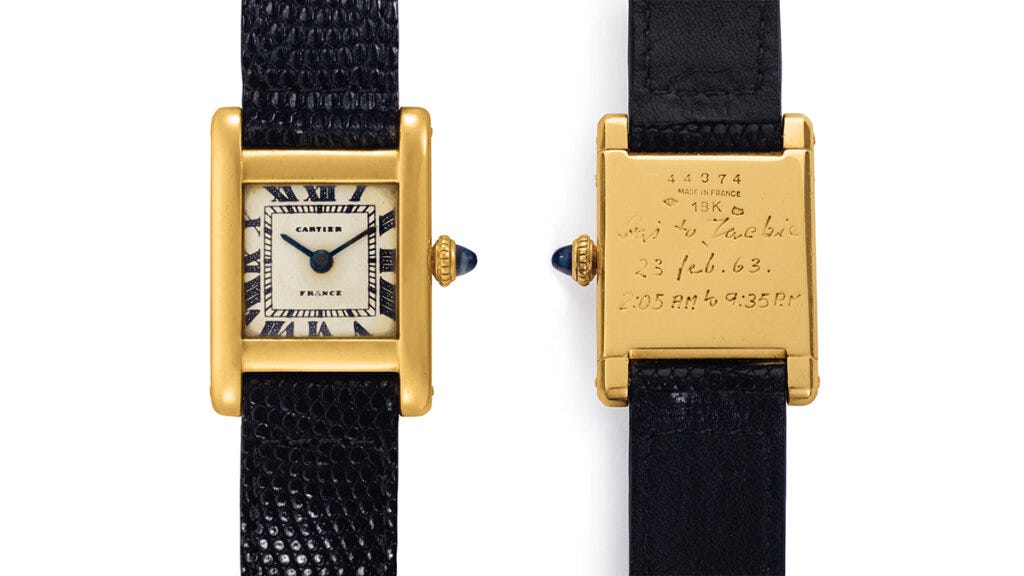 Cartier store kanye watch