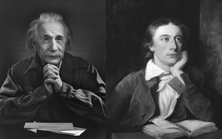 Negative Capability: The Genius of Keats and Einstein