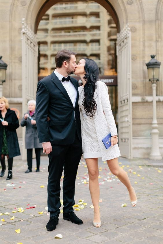 The Most Stylish City Hall Wedding Dress Ideas