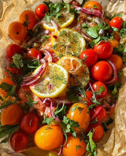Salmon En Papillote by Carina Wolff good mood food
