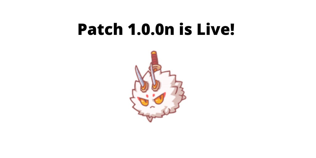 [Axie Infinity] Major Patch Deployed! by Axie Infinity