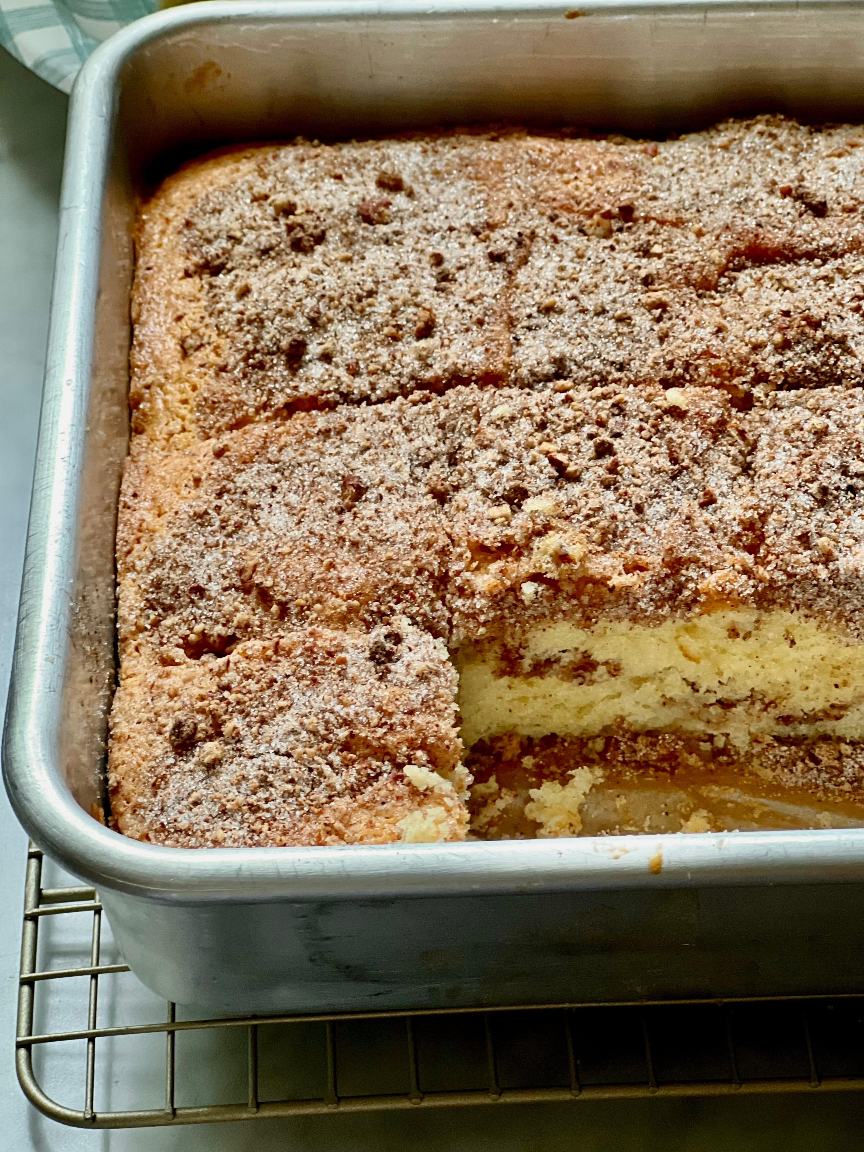 A SneakPeek Sour Cream Coffee Cake No. 166