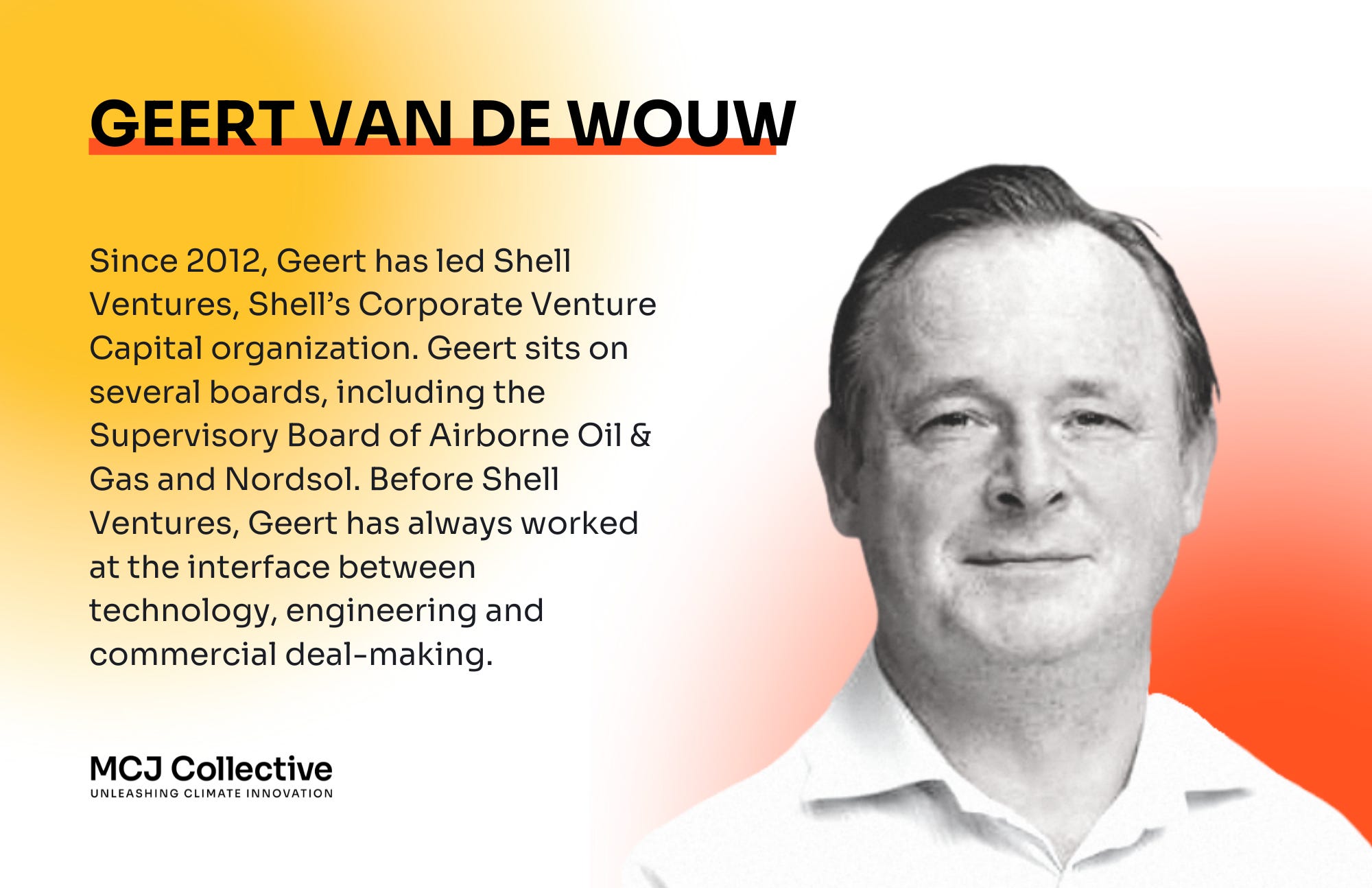 The role of oil and gas in the clean energy transition with Shell Ventures