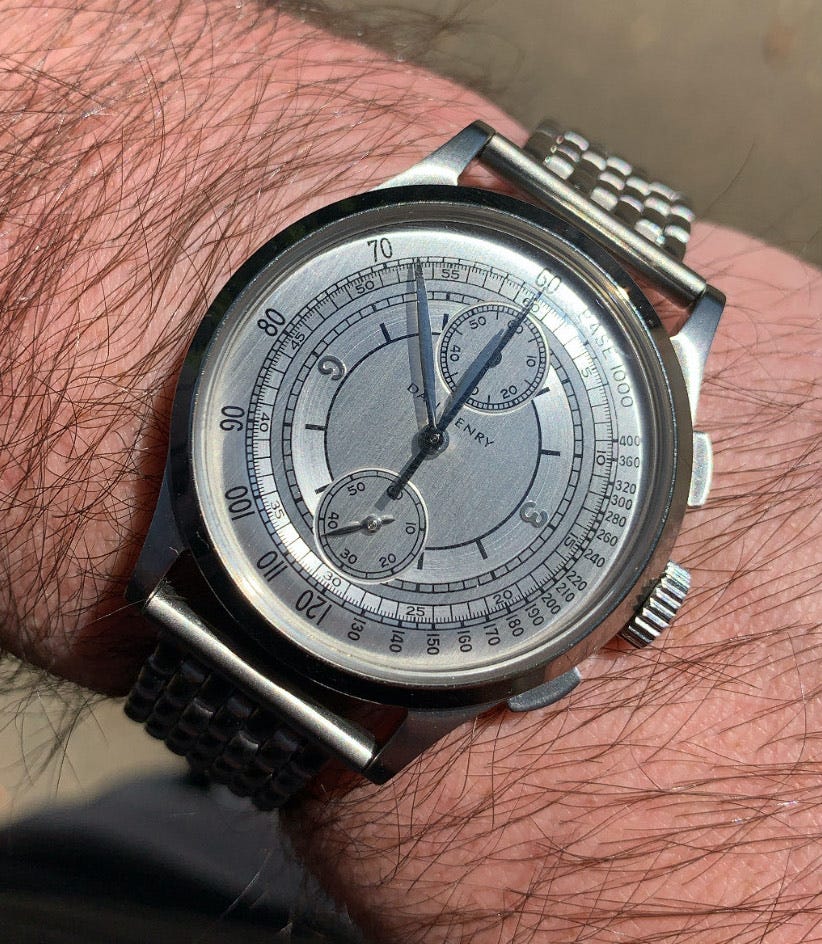 Dan henry 1937 dress chronograph store