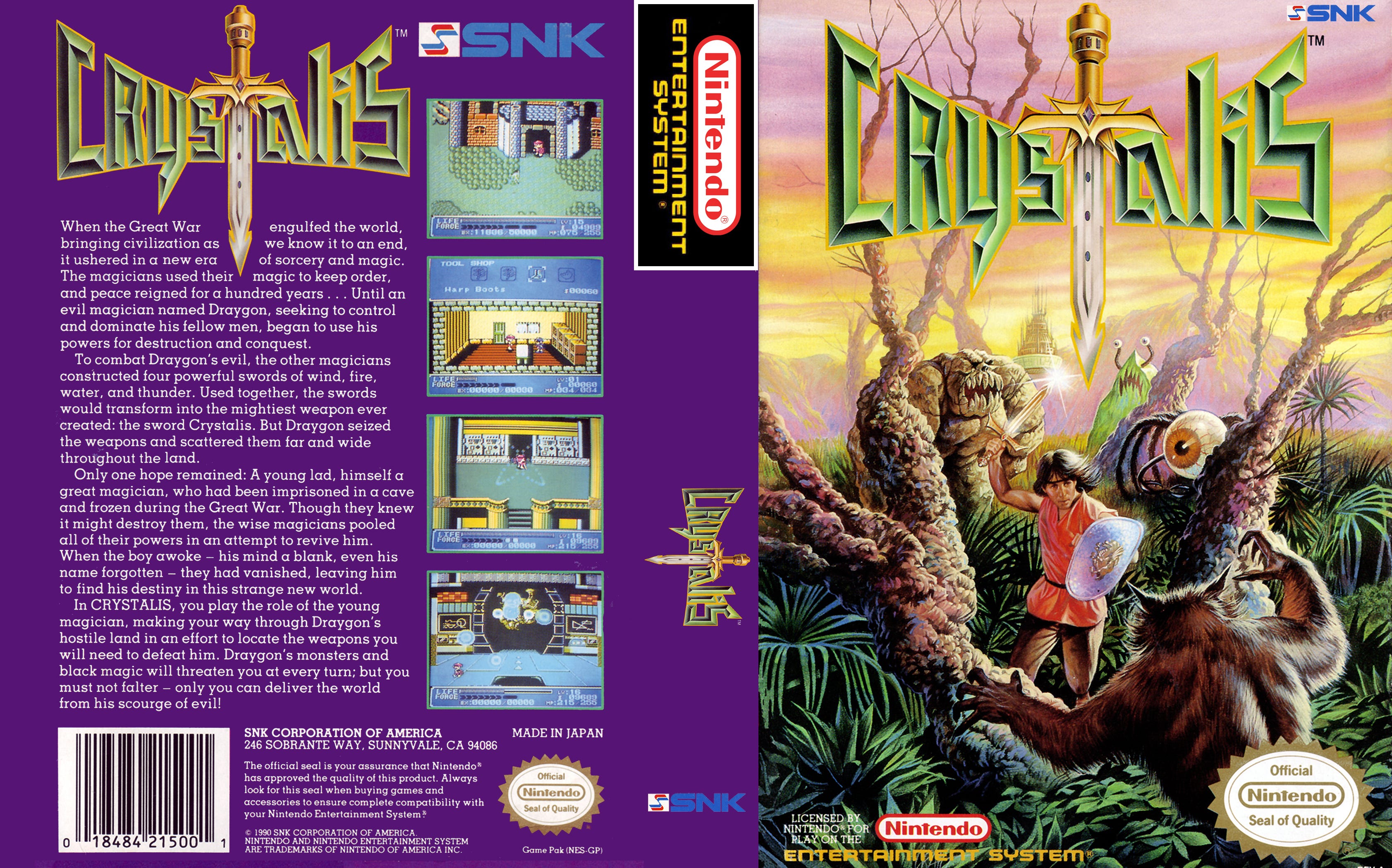 Crystalis nintendo hot sale switch