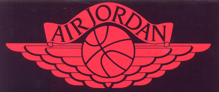 Retro hotsell jordan logo
