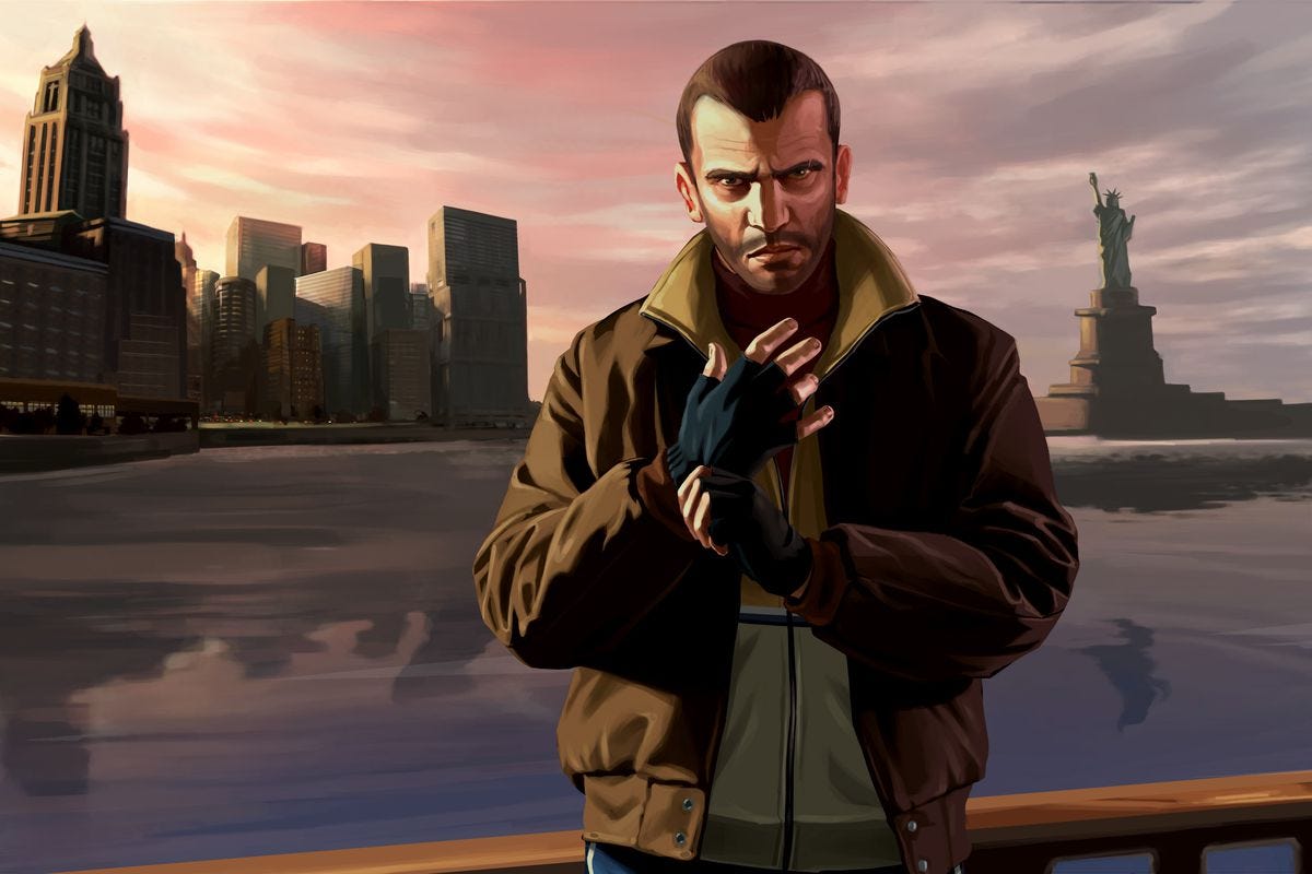14 years after its release, discovering an exciting detail in GTA 4.