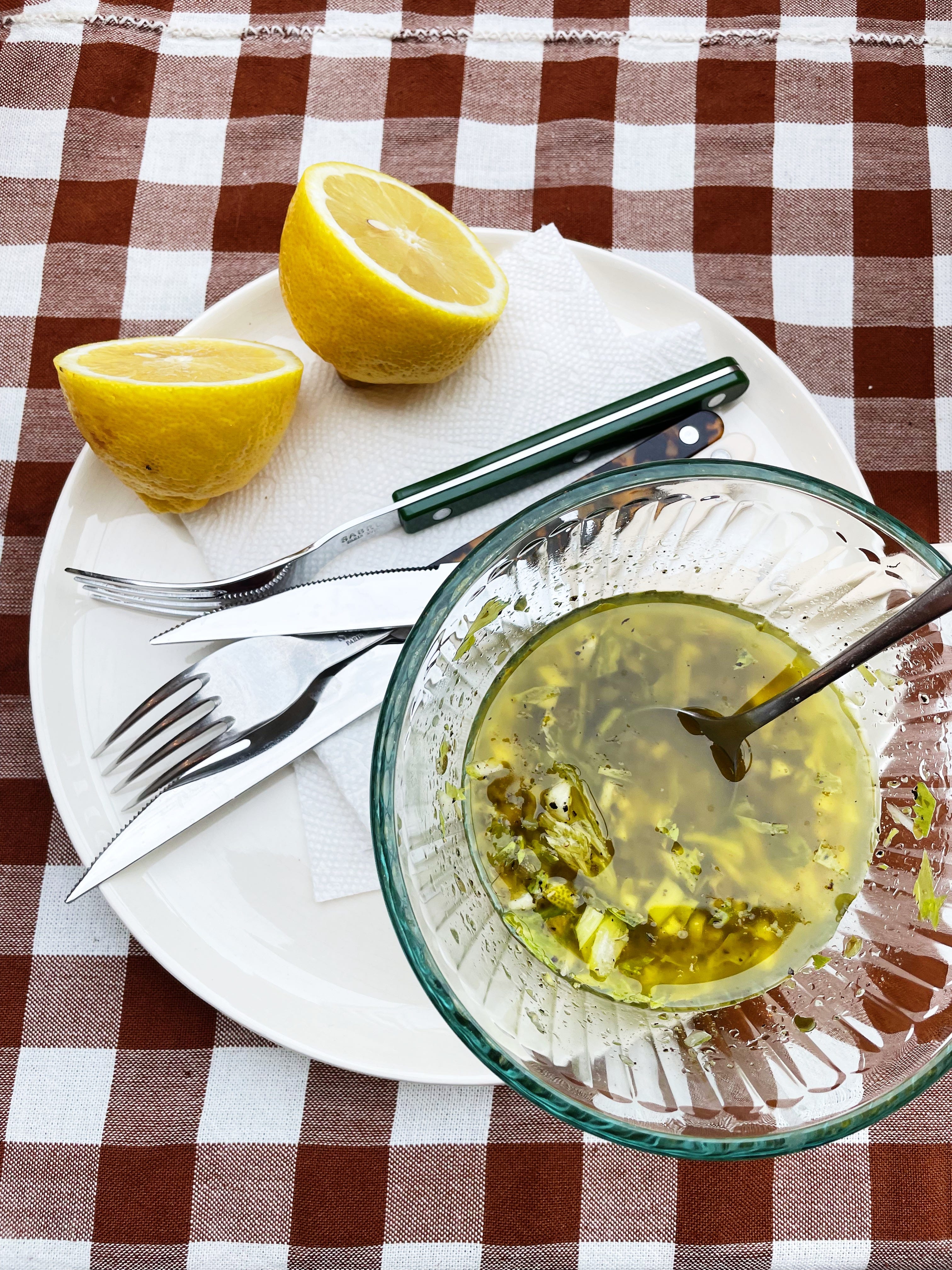 On a Patio Person by Alison Roman a newsletter