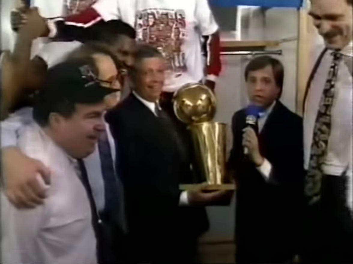 The 1991 NBA Finals Were David Stern's Godsend