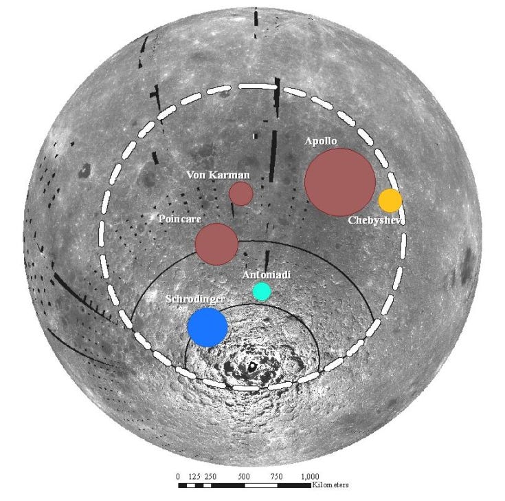 Huge, peakringed Apollo crater by Jatan Mehta