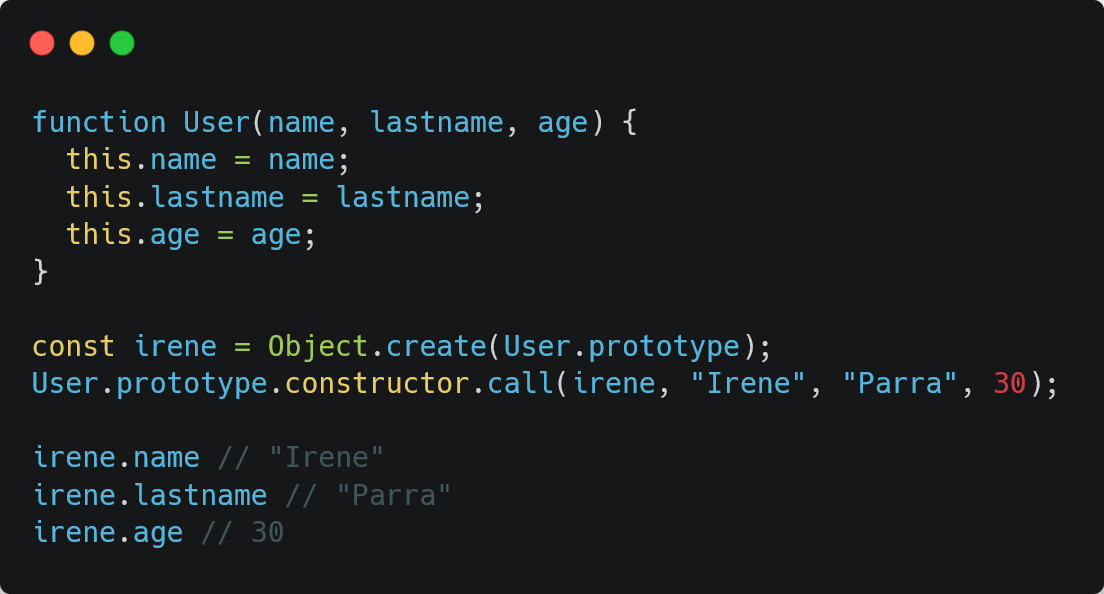 Composición de objetos en Javascript - by Pablo Fernández