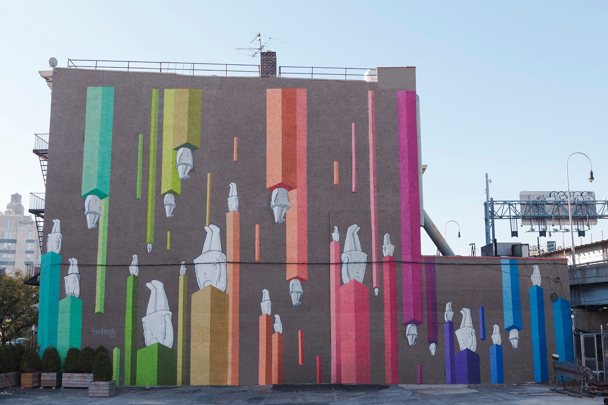 Transmission 3 - Boxhead - by Orban Isma - orbisms