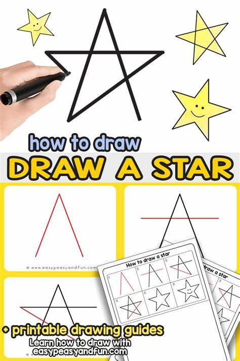 How to Draw a Star - by Linda Cobourn