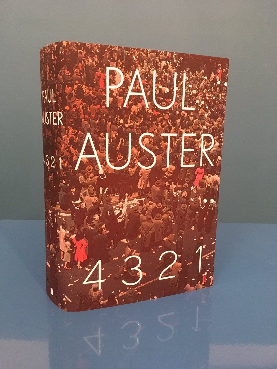 4-3-2-1 by Paul Auster - by Ted Gioia - The Honest Broker