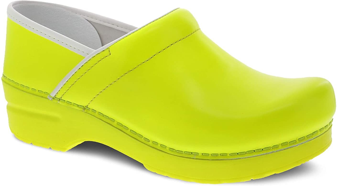 Yellow dansko clogs discount
