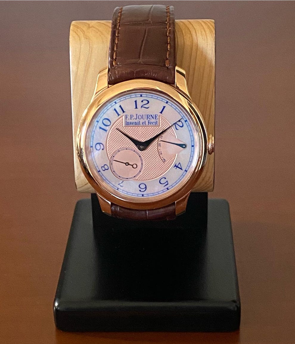 10 Year Anniversary of F.P. Journe Boutique Nacre Collection
